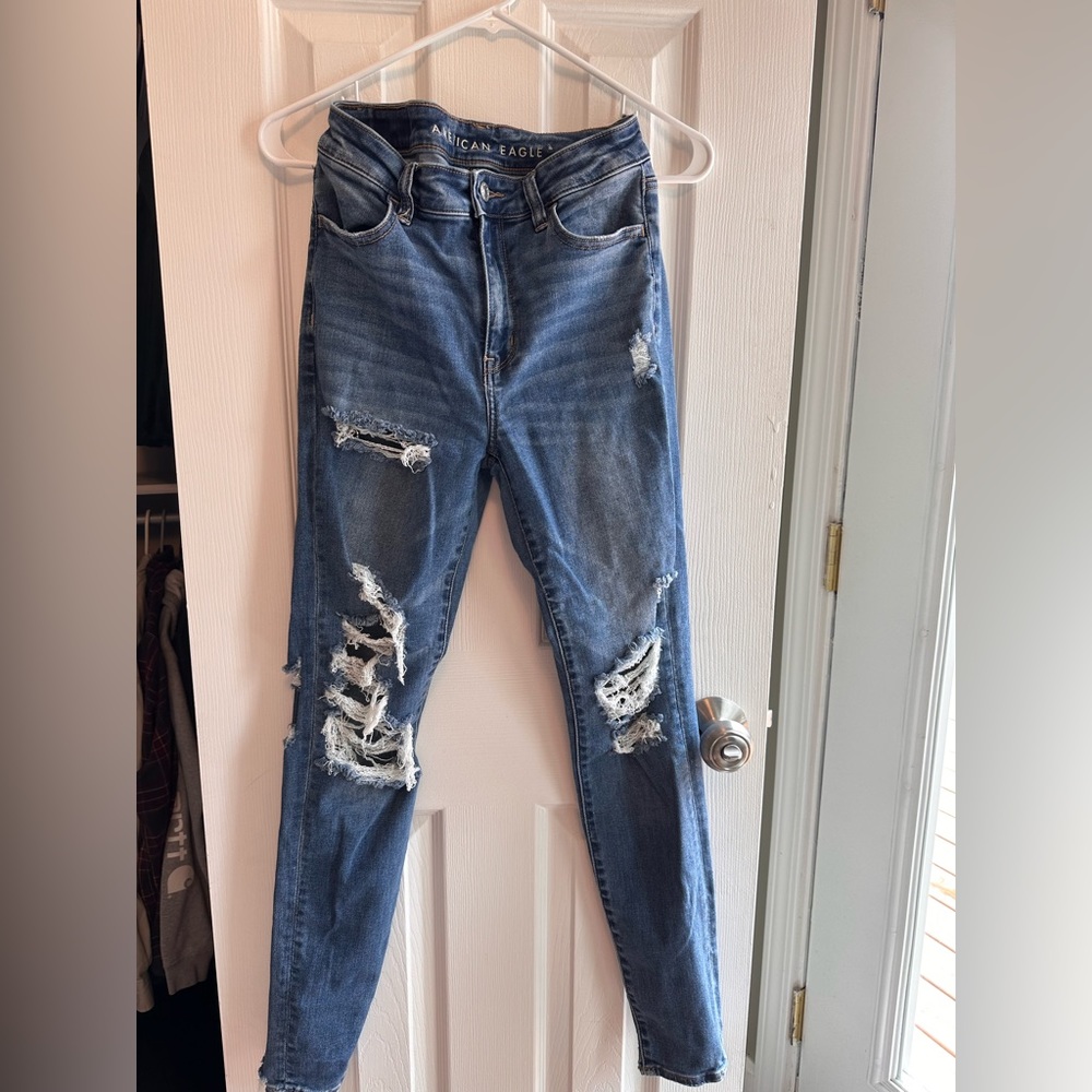 American Eagle Super Hi-Rise Jegging